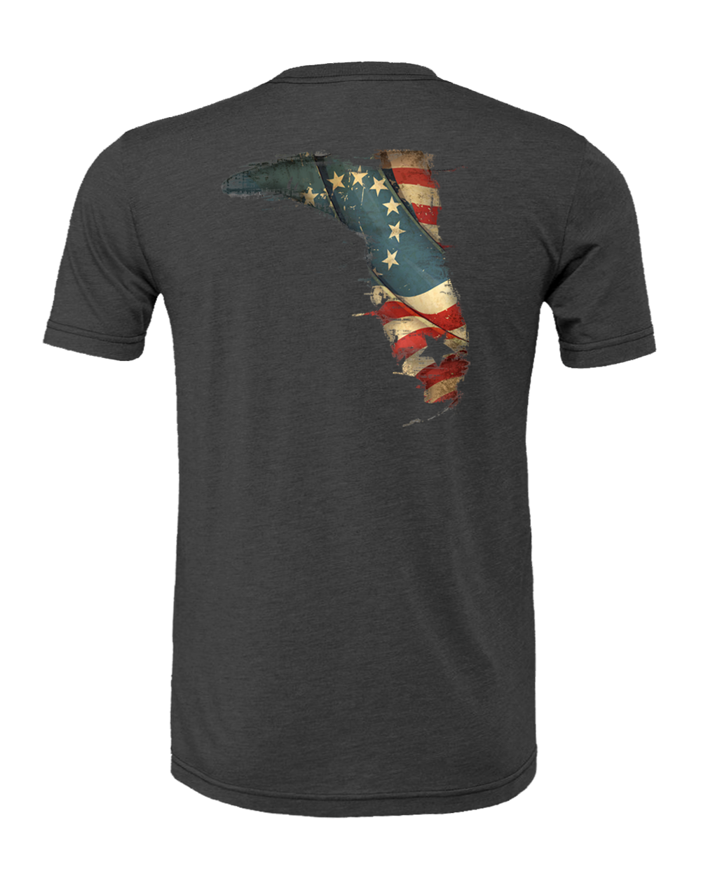 BETSY ROSS AMERICAN FLAG S/S - HEATHER CHARCOAL