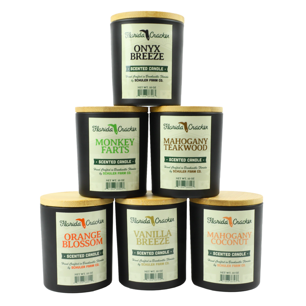 10oz HAND POURED SOY CANDLES