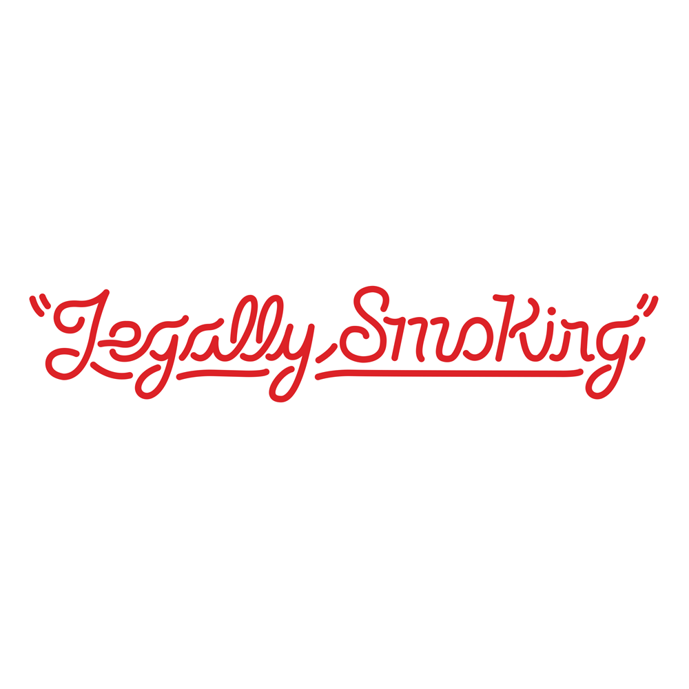 LEGALLY SMOKING DECAL