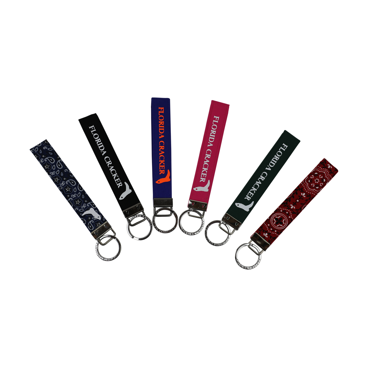 WRIST LANYARD KEYCHAIN Florida Cracker Style