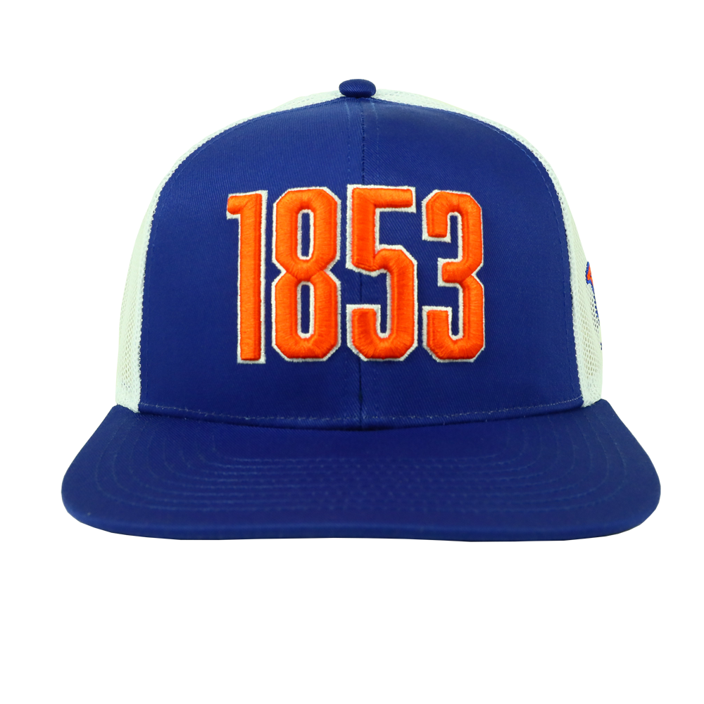 1853 HAT - ROYAL/WHITE