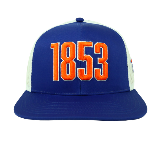 1853 HAT - ROYAL/WHITE