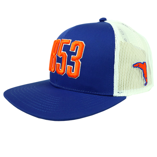1853 HAT - ROYAL/WHITE