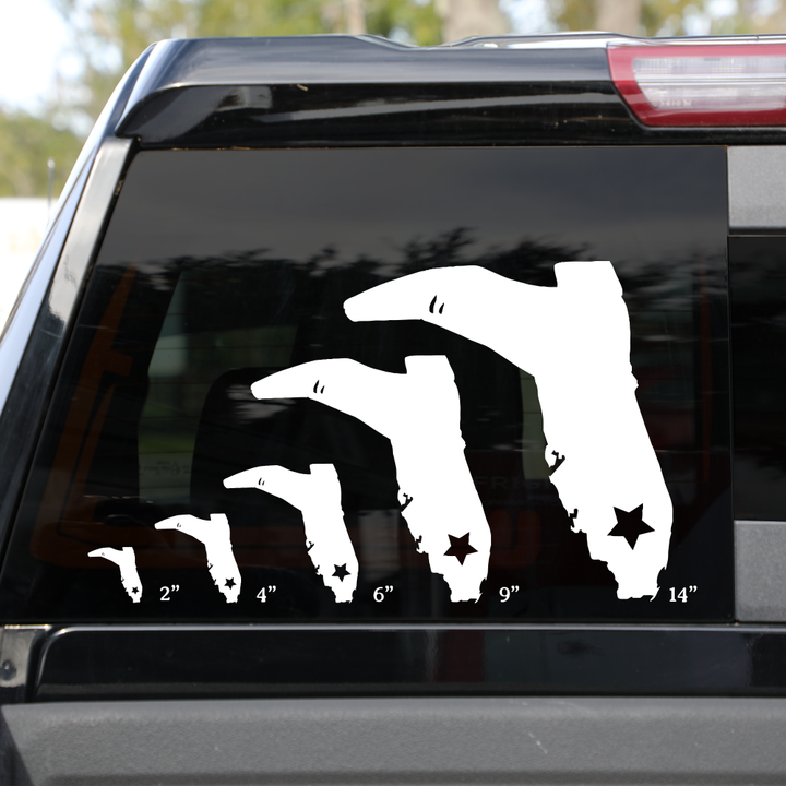 Car Loading Boot Sticker Boot Decals – Florida Cracker Style