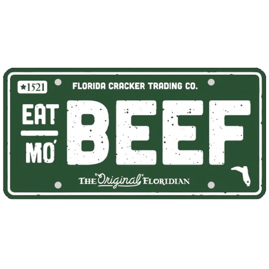 EAT MO BEEF DECAL 5"