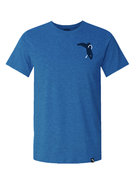 LIMITED BETSY TARPON S/S - HEATHER TRUE ROYAL