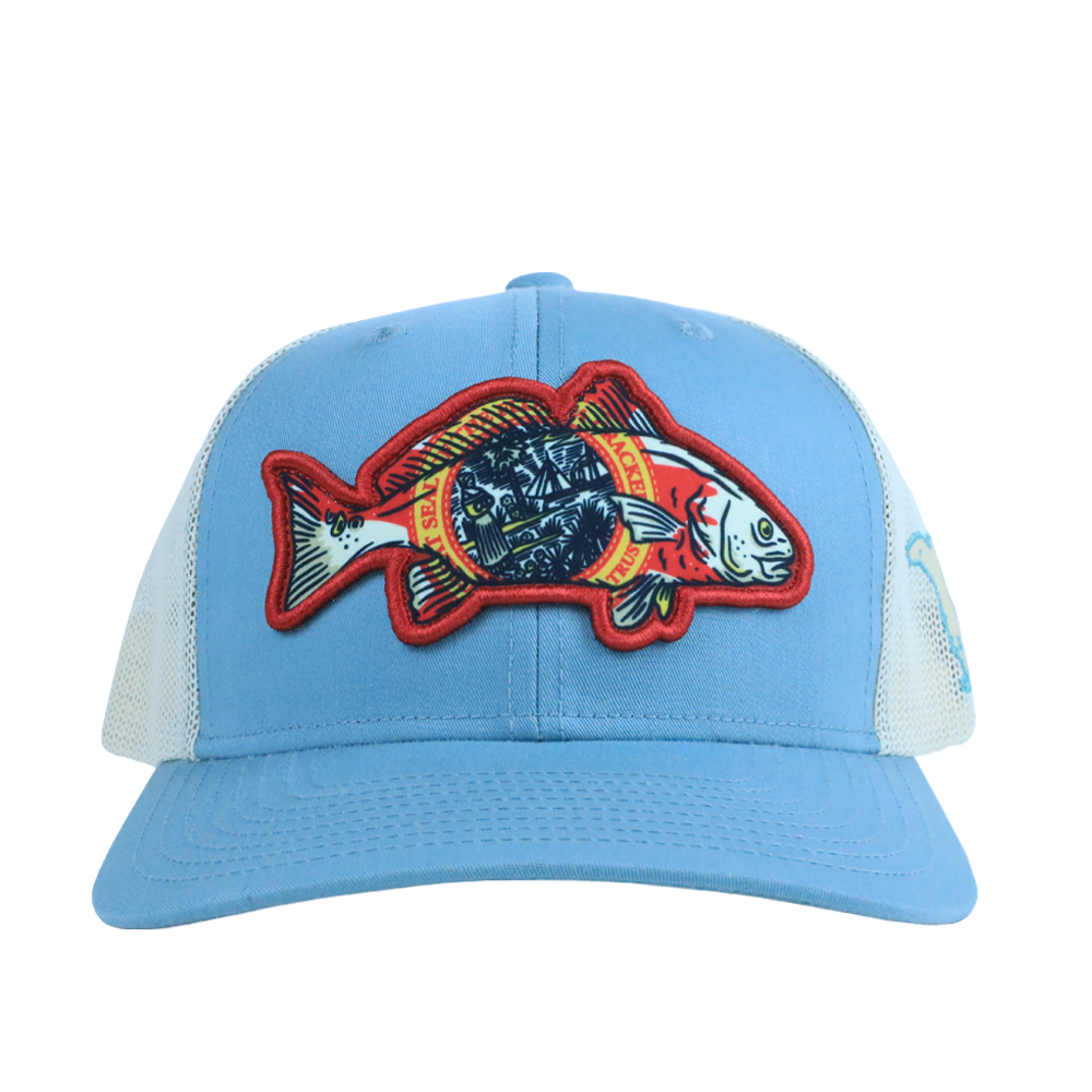 Redfish hat top