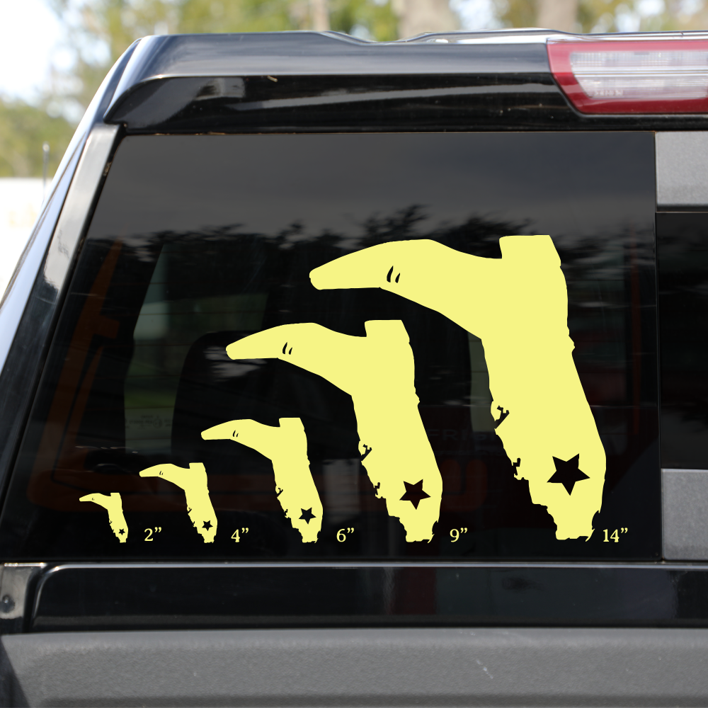 BUTTERCUP YELLOW DECAL