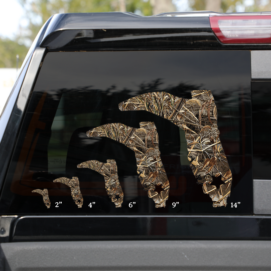 CAMO BOOT DECAL