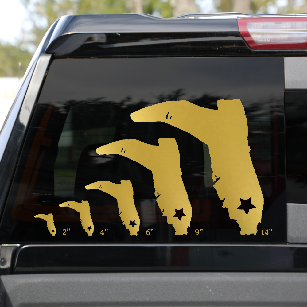GOLD DECAL