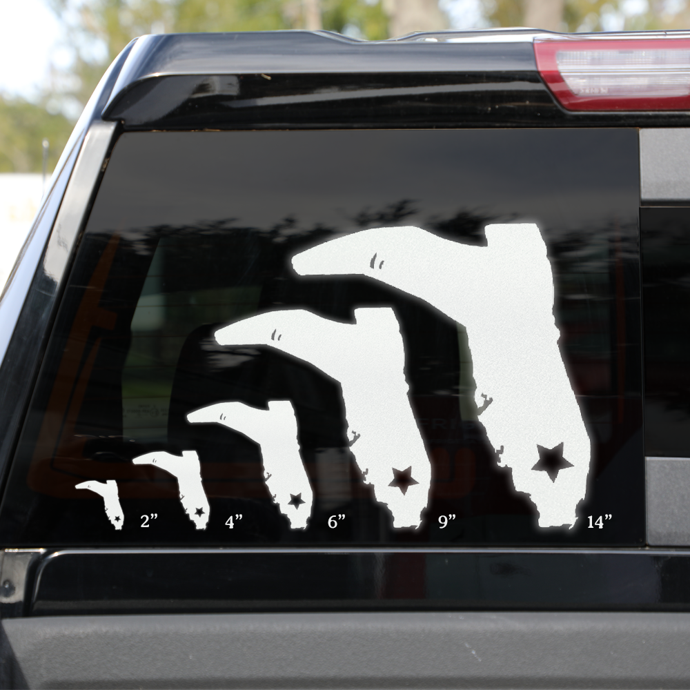 REFLECTIVE SILVER DECAL