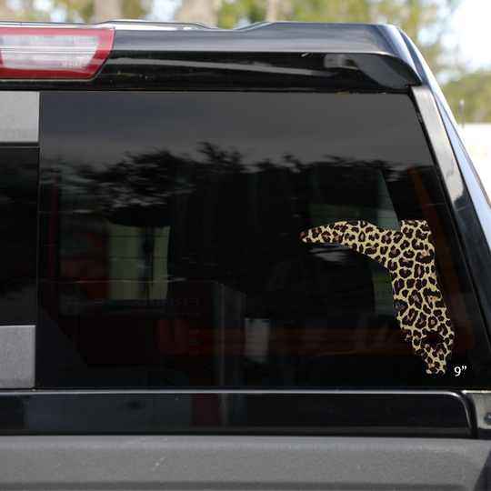 LEOPARD DECAL