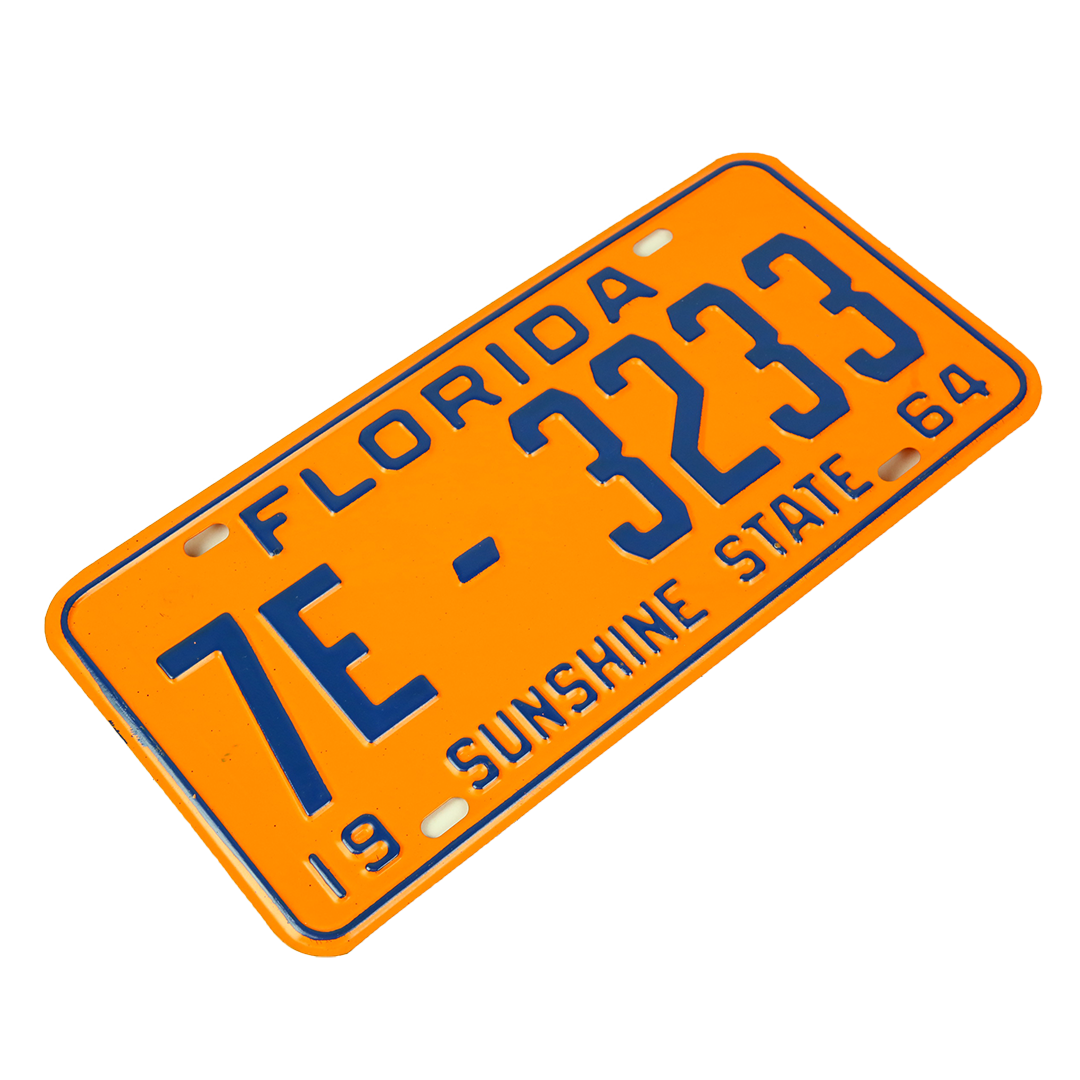 VINTAGE FLORIDA LICENSE PLATE