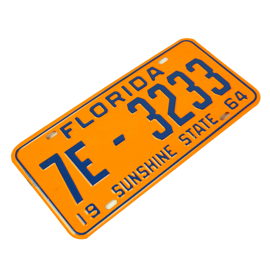 VINTAGE FLORIDA LICENSE PLATE