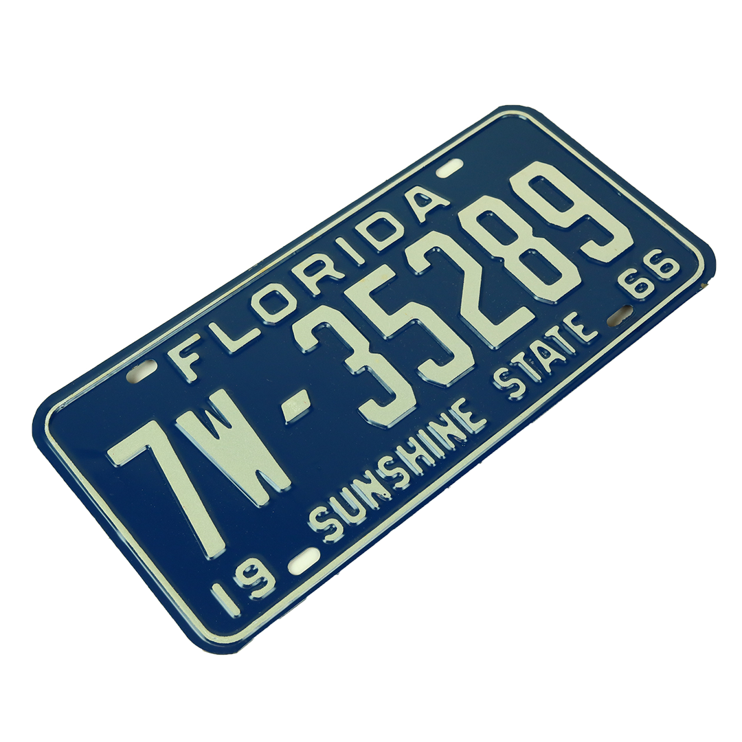 VINTAGE FLORIDA LICENSE PLATE
