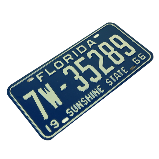 VINTAGE FLORIDA LICENSE PLATE
