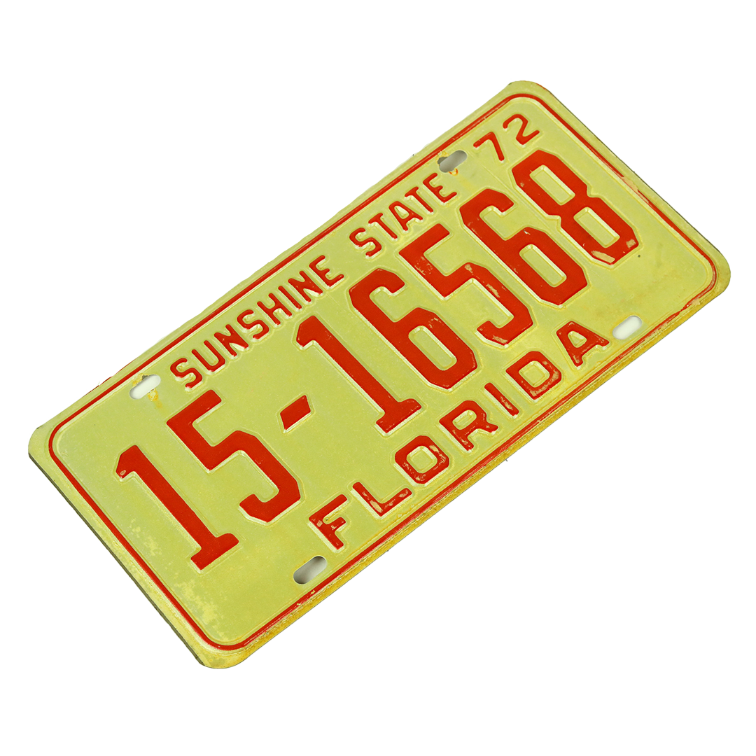 VINTAGE FLORIDA LICENSE PLATE
