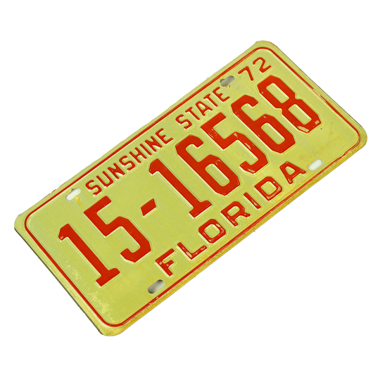 VINTAGE FLORIDA LICENSE PLATE