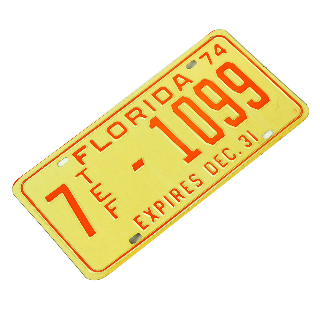 VINTAGE FLORIDA LICENSE PLATE