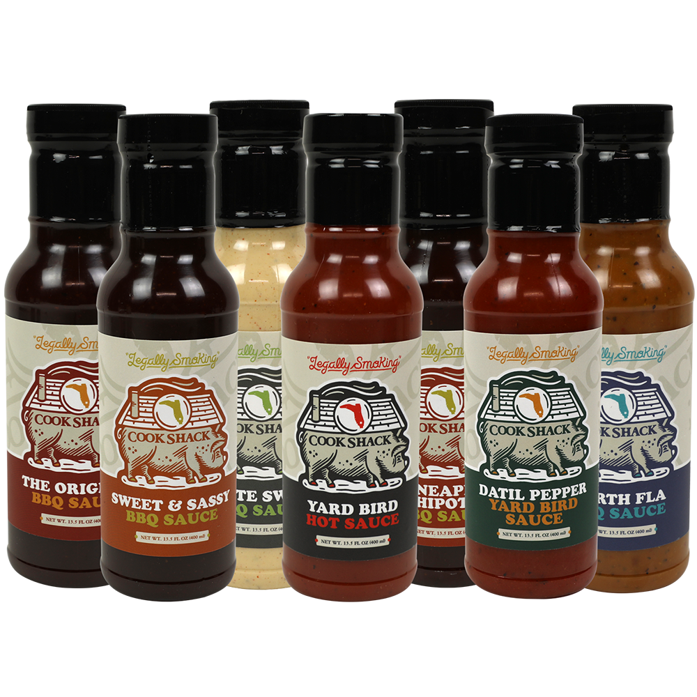 COOK SHACK SAUCES (13.5 FL OZ) – Florida Cracker Style