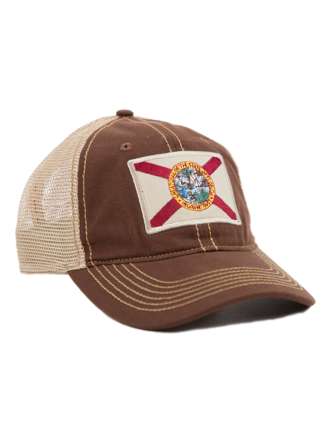 DAD STATE FLAG BROWN
