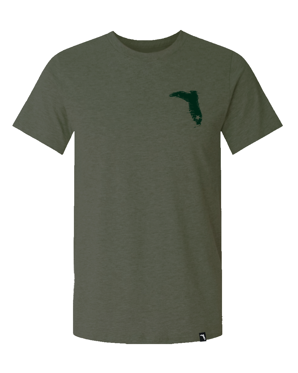 DISTRESSED BOOT S/S - HEATHER GREEN