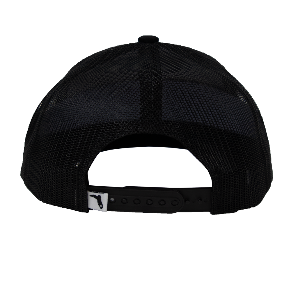 FLORIDA CRACKER HAT BLACK/BLACK