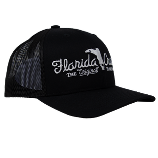 FLORIDA CRACKER HAT BLACK/BLACK