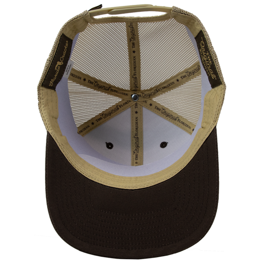 FLORIDA CRACKER HAT BROWN/KHAKI