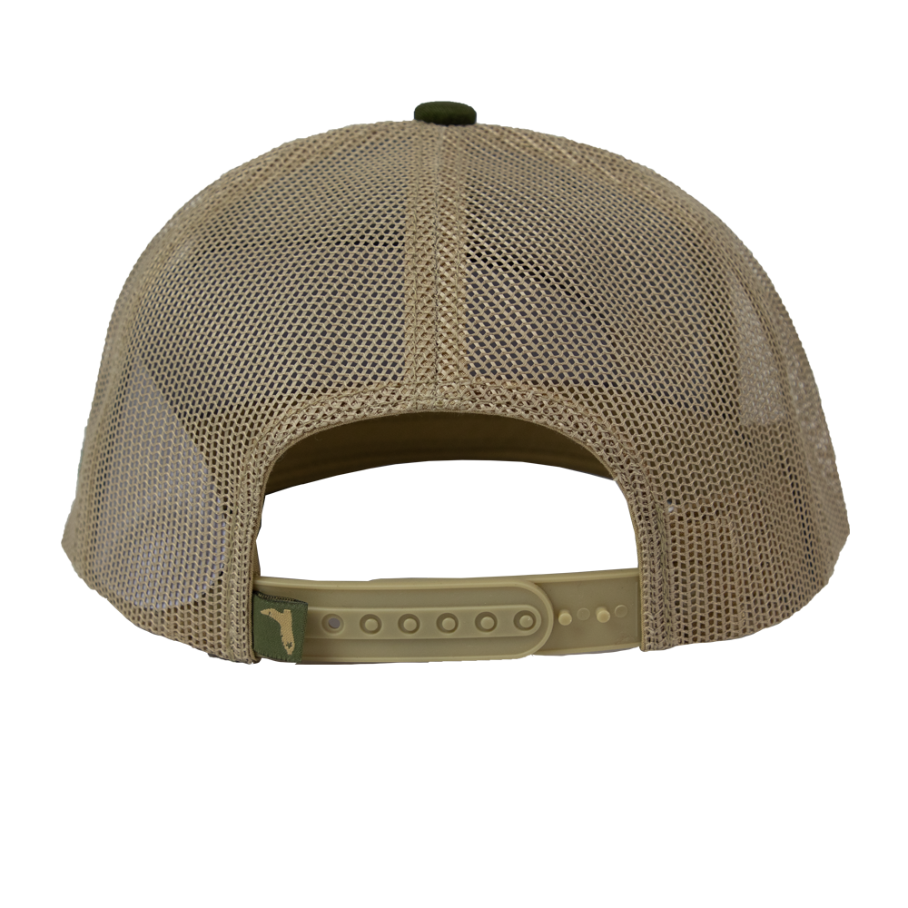FLORIDA CRACKER HAT MOSS/KHAKI
