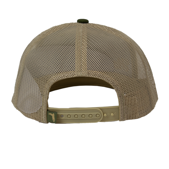 FLORIDA CRACKER HAT MOSS/KHAKI