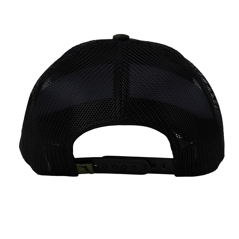 FLORIDA CRACKER HAT BLACK MULTICAM