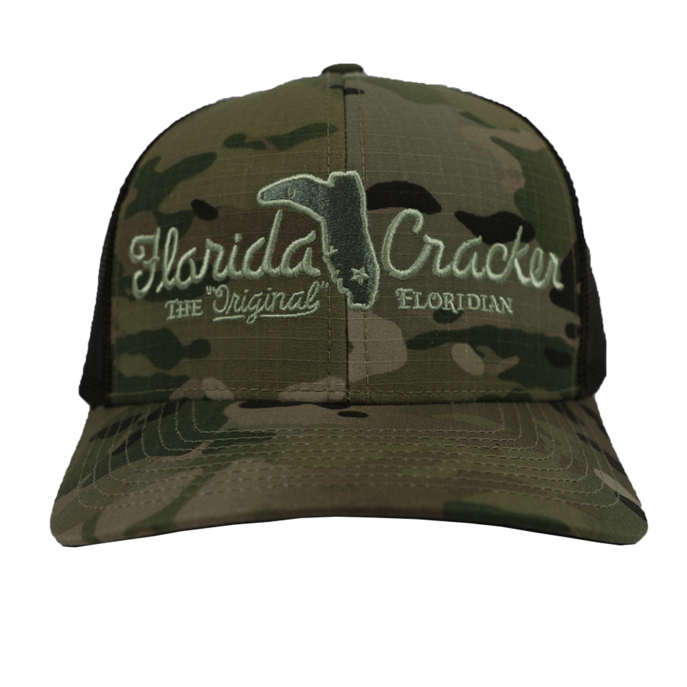FLORIDA CRACKER HAT BROWN MULTICAM