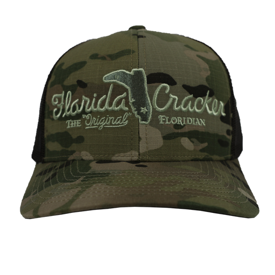 FLORIDA CRACKER HAT BROWN MULTICAM