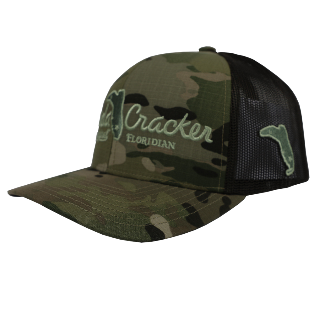 FLORIDA CRACKER HAT BROWN MULTICAM