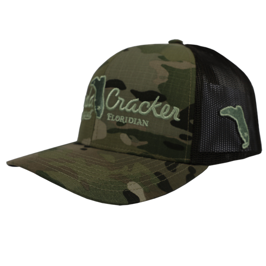 FLORIDA CRACKER HAT BROWN MULTICAM