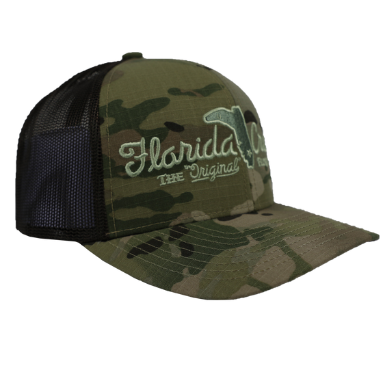 FLORIDA CRACKER HAT BROWN MULTICAM