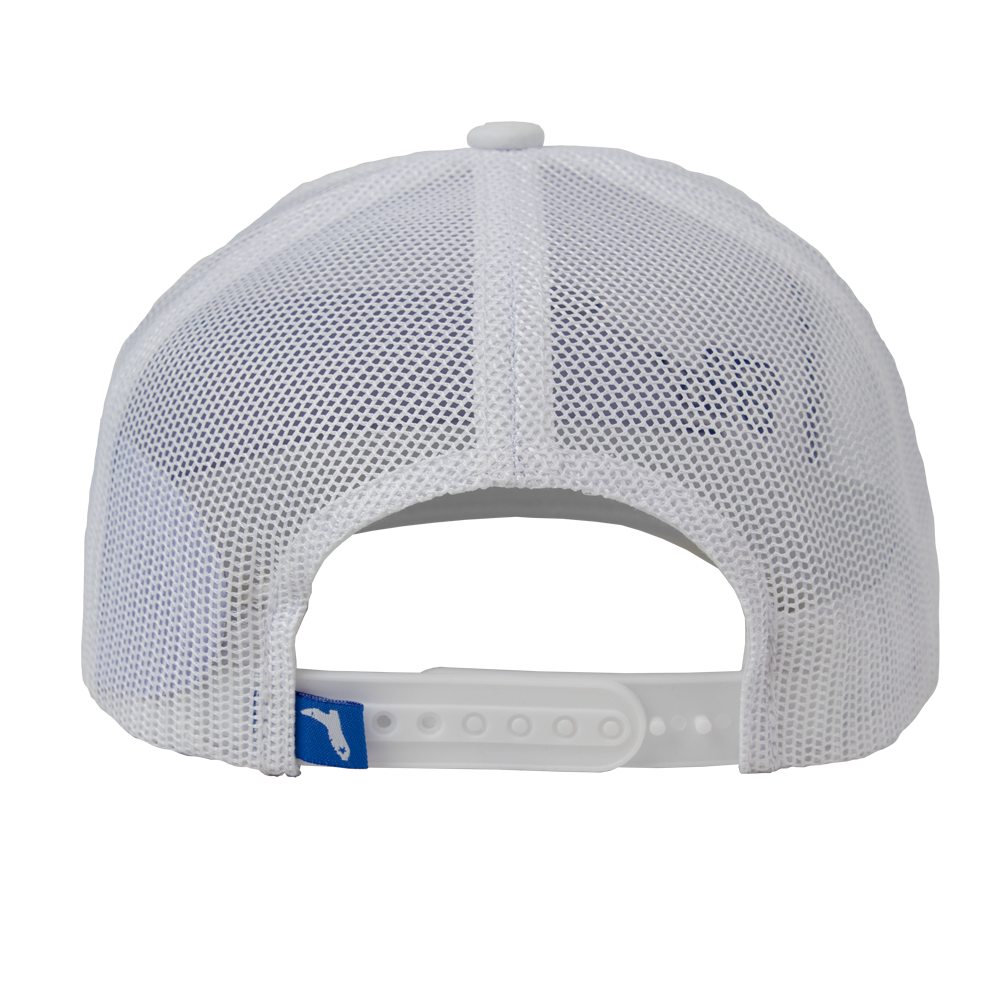 FLORIDA CRACKER HAT WHITE/WHITE