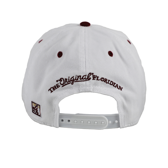THE GAME BOB'S HAT - WHITE/GARNET