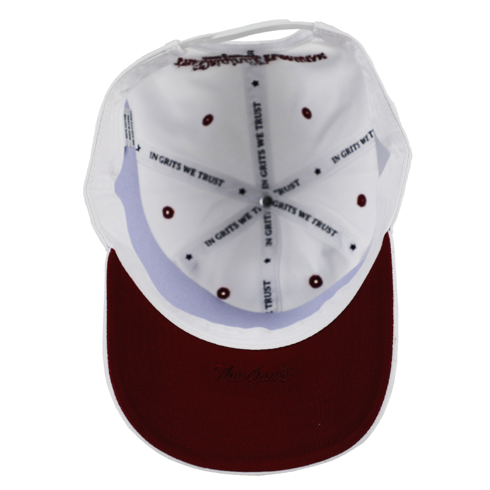 THE GAME BOB'S HAT - WHITE/GARNET