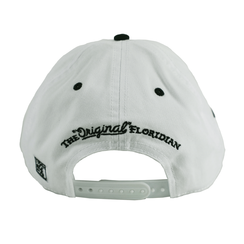 THE GAME FLA CRACKER HAT - WHITE/GREEN