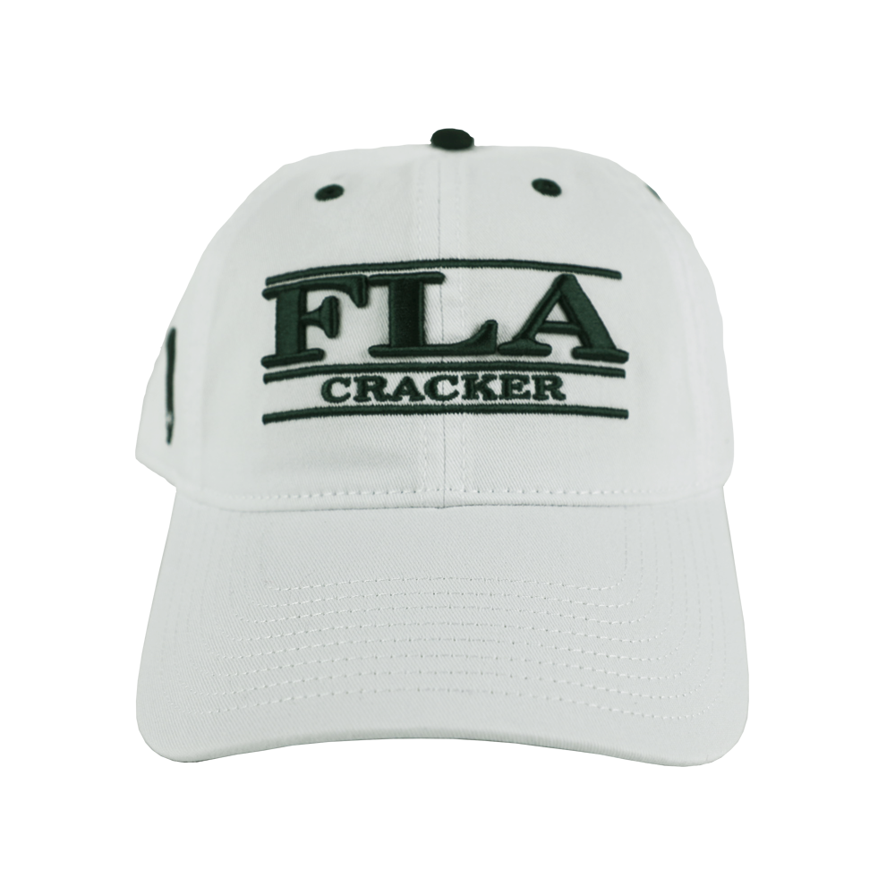 THE GAME FLA CRACKER HAT - WHITE/GREEN