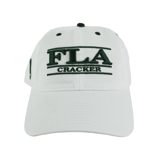 THE GAME FLA CRACKER HAT - WHITE/GREEN