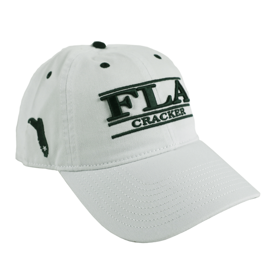 THE GAME FLA CRACKER HAT - WHITE/GREEN