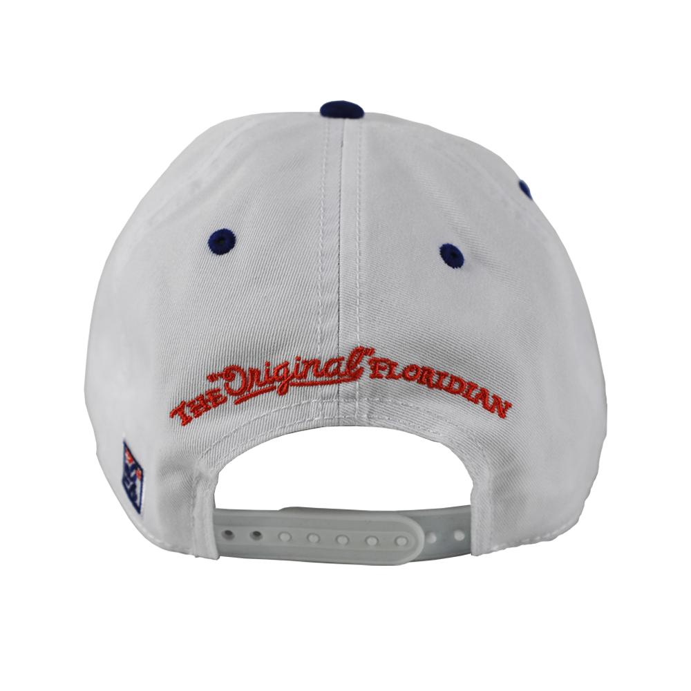 THE GAME FLA CRACKER HAT - WHITE/ROYAL