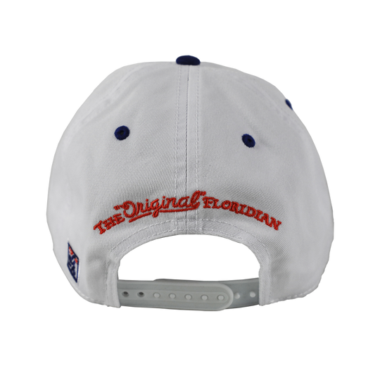 THE GAME FLA CRACKER HAT - WHITE/ROYAL