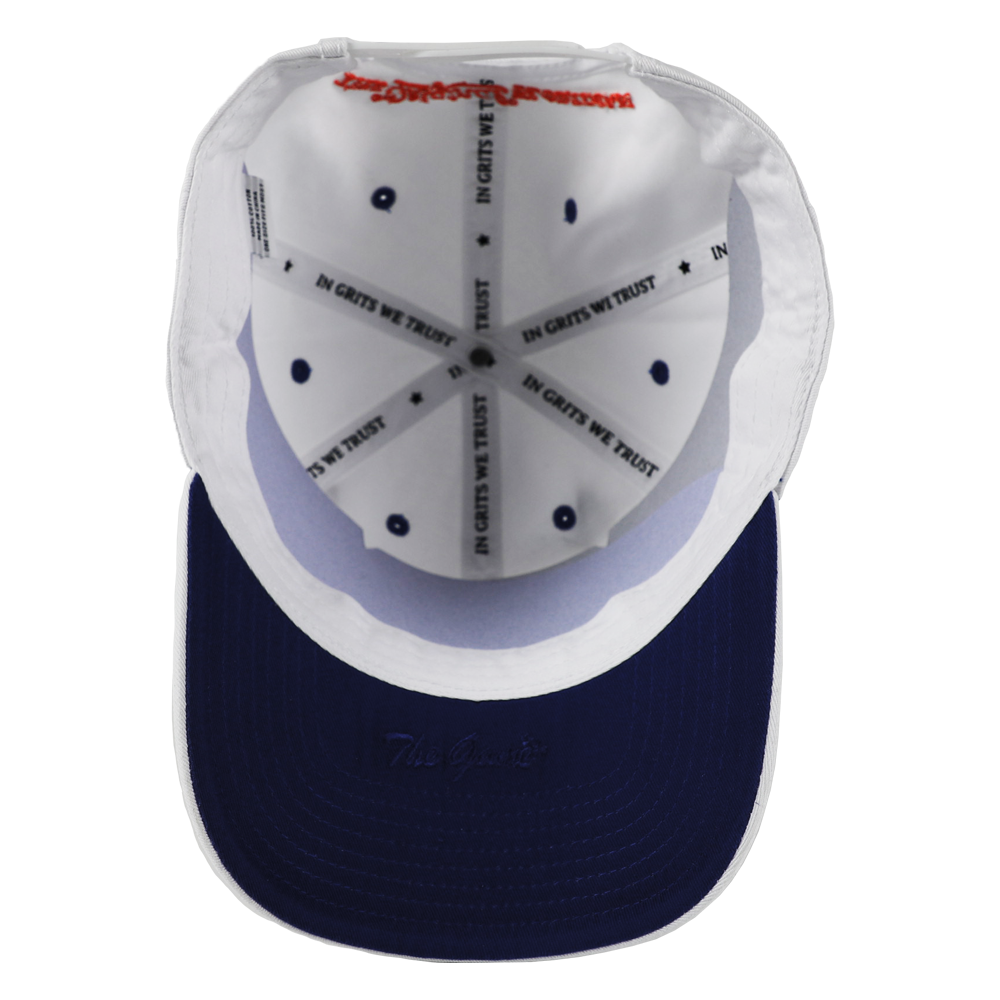 THE GAME FLA CRACKER HAT - WHITE/ROYAL