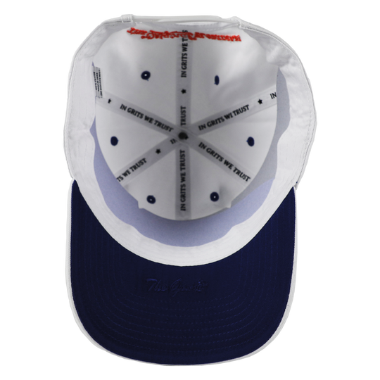 THE GAME FLA CRACKER HAT - WHITE/ROYAL