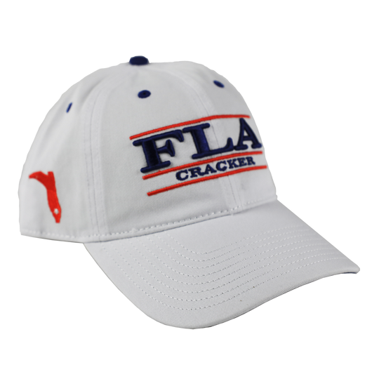 THE GAME FLA CRACKER HAT - WHITE/ROYAL