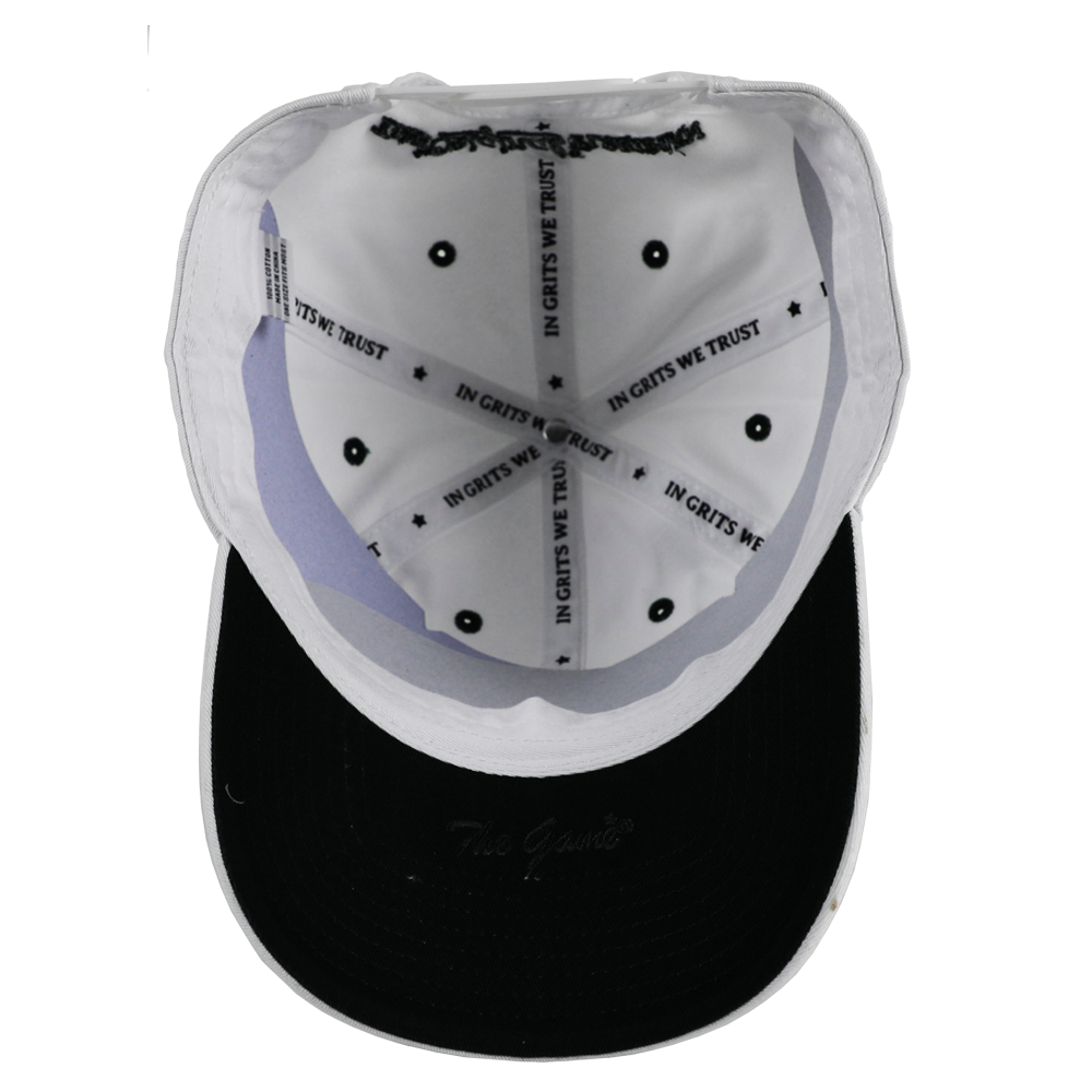 THE GAME FLA CRACKER HAT - WHITE/BLACK